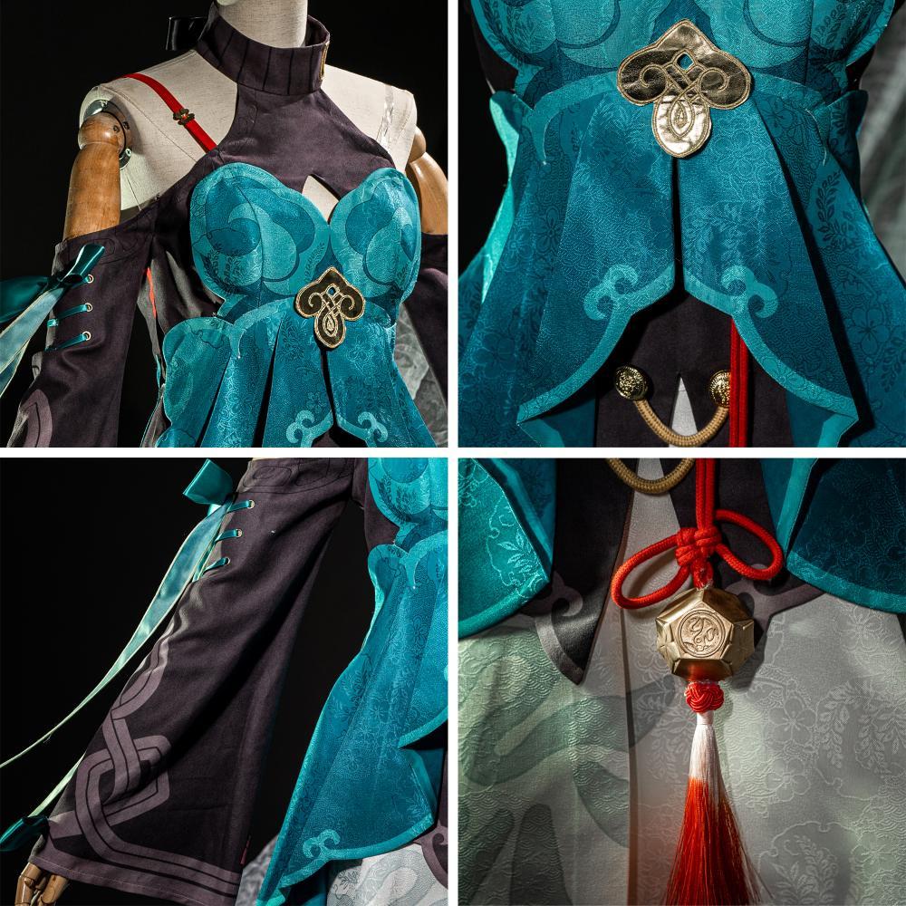 Honkai: Star Rail Qingque Cosplay Costume